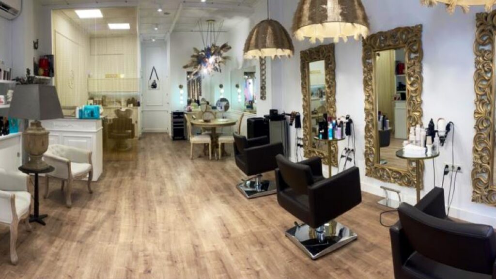 Interior del salón Abigail Beauty Spa en Villacarrillo